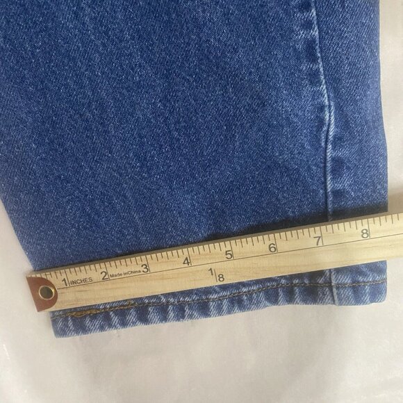 Levis 505 Regular Fit Jeans Mens W36 L30 Blue Denim - Picture 15 of 16